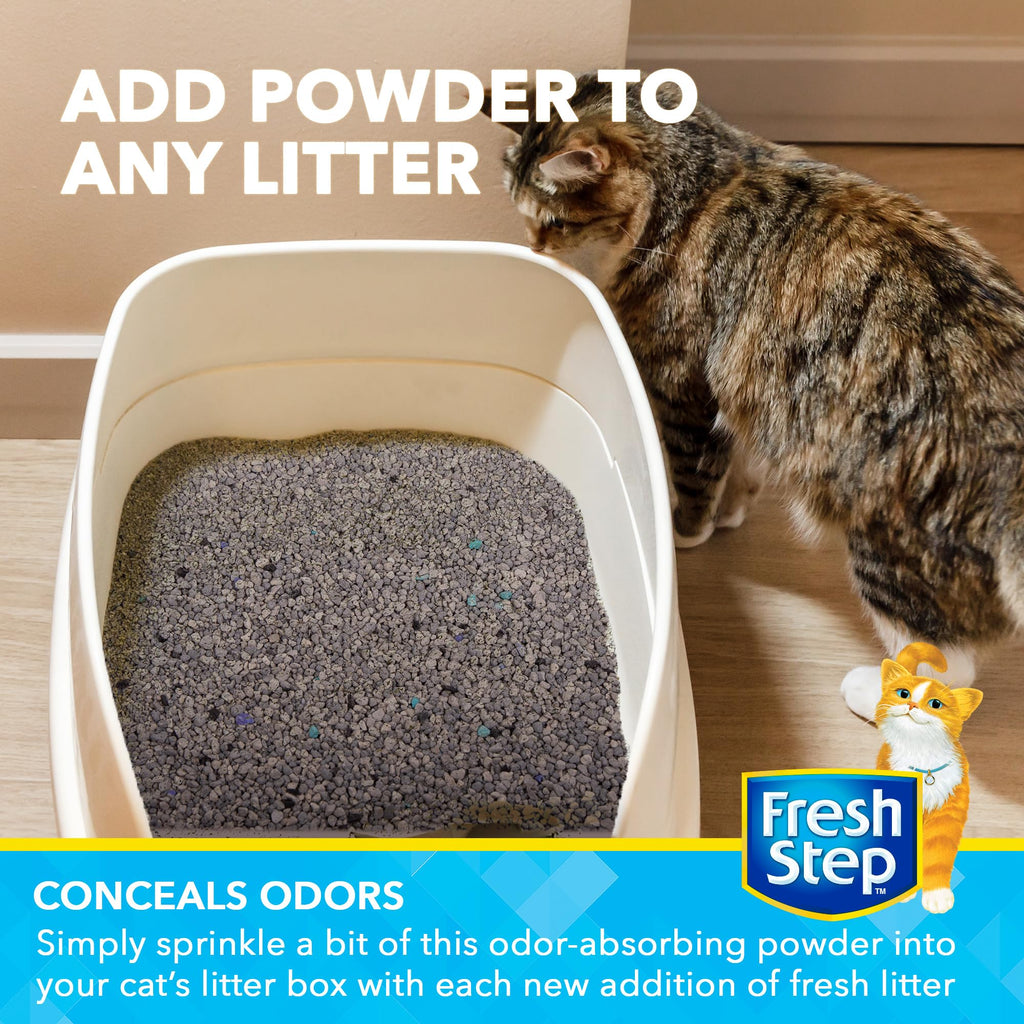 Charcoal Odor Eliminating Cat Litter Box Powder, 15 Oz Y2664