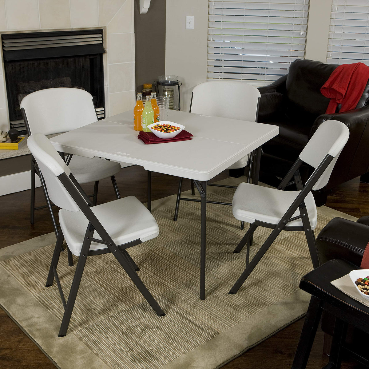 37-Inch Square Fold-in-Half Table O27434