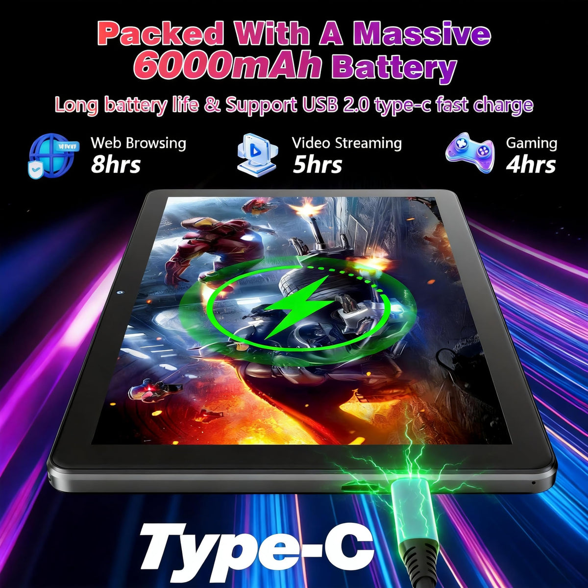 10 Inch Octa-Core Android Tablet F939154
