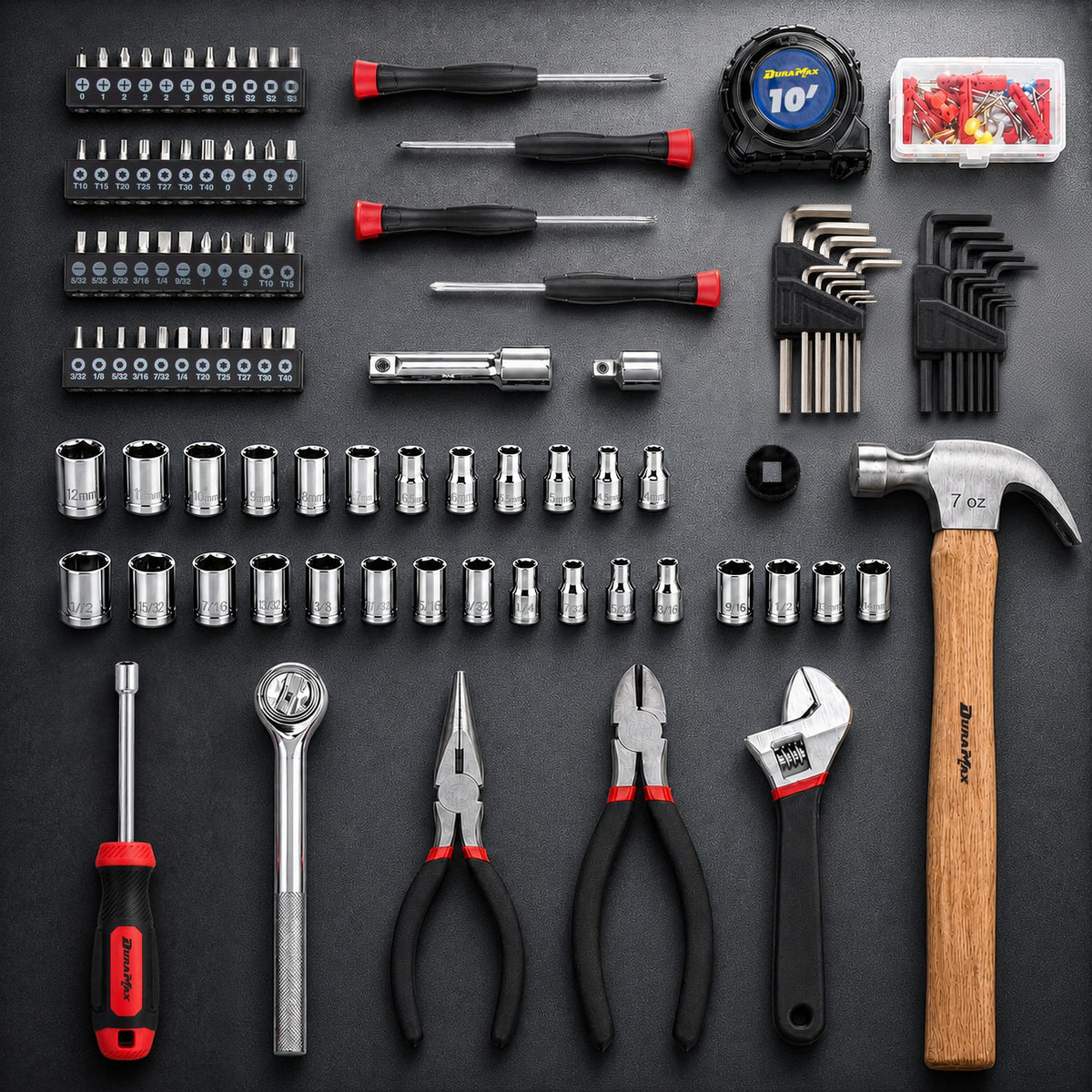 156-Piece Tool Kit with Storage Case W5731